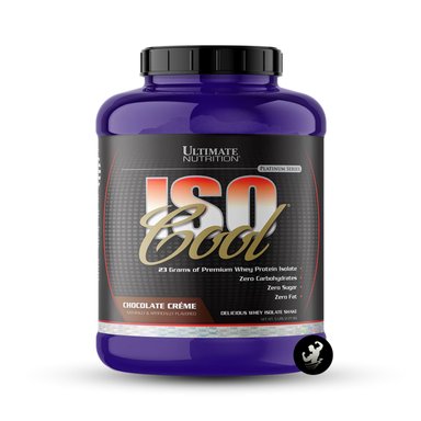 SUPLEMENTO ULTIMATE NUTRITION ISO COOL 5 LB CHOCOLATE CREME