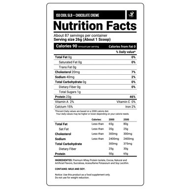 SUPLEMENTO ULTIMATE NUTRITION ISO COOL 5 LB CHOCOLATE CREME - 2
