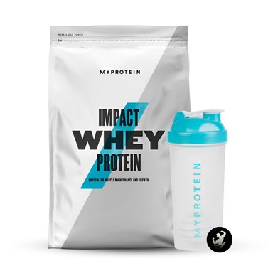PROTEÍNA MYPROTEIN IMPACT WHEY PROTEIN 1 KG NATURAL VANILLA