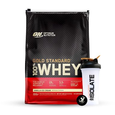 PROTEÍNA OPTIMUM NUTRITION GOLD STANDARD WHEY 10 LB VANILLA ICE CREAM
