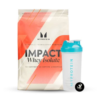 PROTEÍNA MYPROTEIN IMPACT WHEY ISOLATE 1 KG NATURAL VANILLA