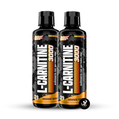 PACK X 02 | L CARNITINA 3000 NUTREX - ORANGE MANGO