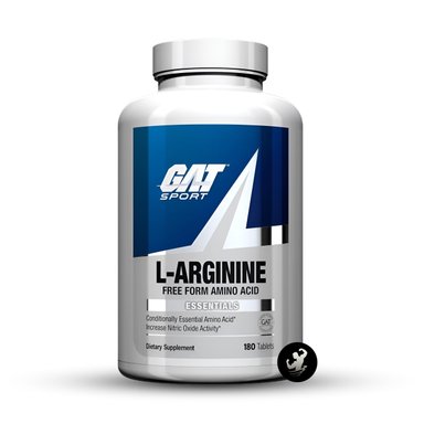 SUPLEMENTO GAT L-ARGININA 1000 MG 180 CÁPSULAS
