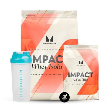 PROTEÍNA MYPROTEIN PACK IMPACT WHEY ISOLATE 2.5 KG VANILLA + CREATINA MONOHIDRATADA 250 GR