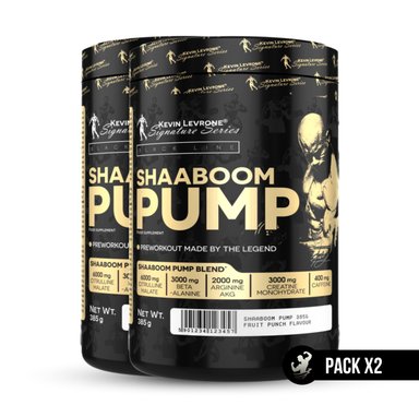 SUPLEMENTO KEVIN LEVRONE SHAABOOM PUMP 44 SERV FRUIT PUNCH PACK X2