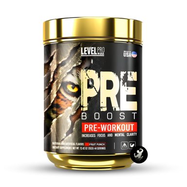 PRE ENTRENO LEVEL PRO PRE BOOST 40 SERV FRUIT PUNCH