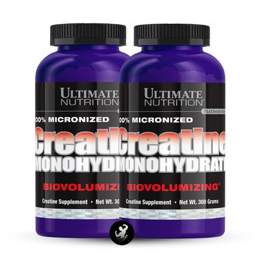 CREATINA ULTIMATE NUTRITION MONOHIDRATADA 300 GR PACK X2