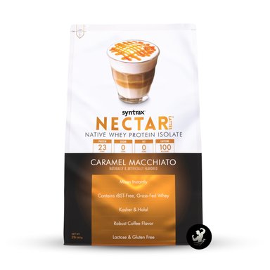 PROTEÍNA SYNTRAX AISLADA NECTAR 2 LB CARAMEL MACCHIATO