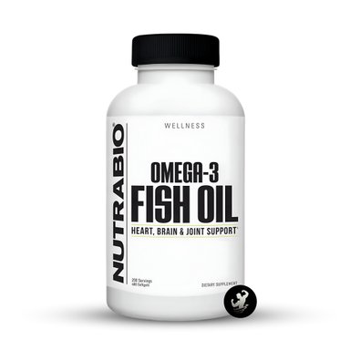 OMEGA 3 FISH OIL NUTRABIO | 400 CAPS