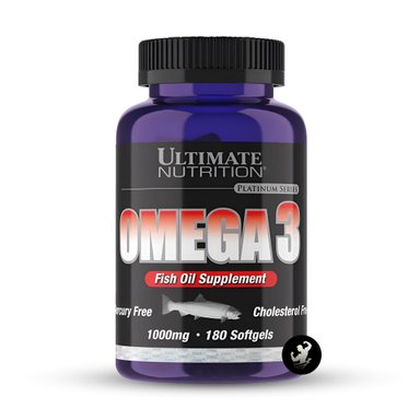 OMEGA 3 ULTIMATE NUTRITION 1000 MG | 180 CAPS - 1