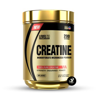 CREATINA MONOHIDRATADA LEVEL PRO | 500 GR