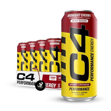 PACK X 12 | C4 ENERGY BEBIBLE - MIDNIGHT CHERRY