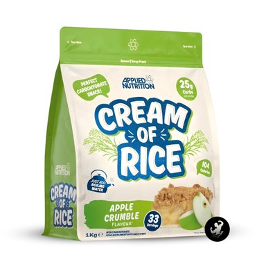 APPLIED NUTRITION | CREMA DE ARROZ 1 KG - APPLE CRUMBLE