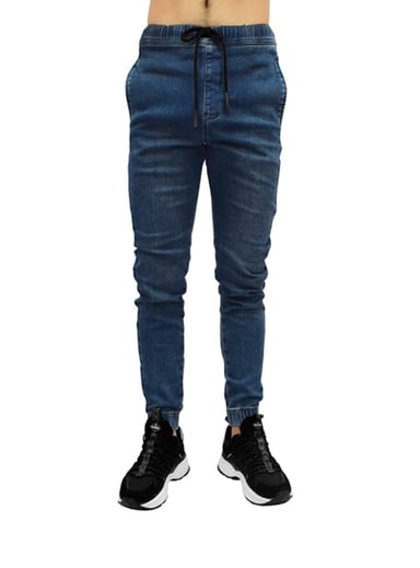 JOGGER LARGO HOMBRE ELENEX TORONTO DENIM - 1