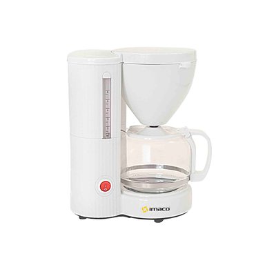CAFETERA ELÉCTRICA IMACO ICM608 6 A 8 TAZAS BLANCO