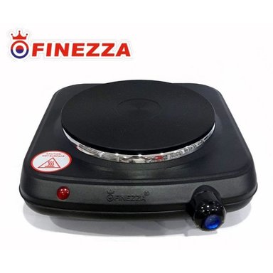 COCINA ELÉCTRICA FINEZZA 1 QUEMADOR FZ-201D1N NEGRO