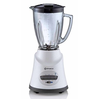 LICUADORA IMACO BL8155  8 VELOCIDADES 500W BL8155 1.25LTS BLANCO