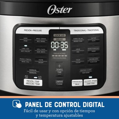 MULTI OLLA RÁPIDA OVALADA DE 5.7L OSTER CKSTPCECOV57 - 5
