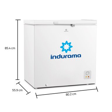 CONGELADORA INDURAMA CI220BL 198 LTS FROST BLANCO - 2