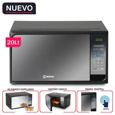 HORNO MICROONDAS MIRAY HMM-20N 20 L