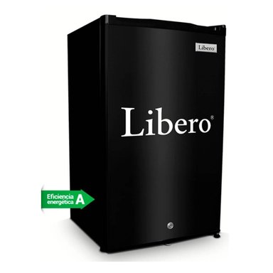 FRIGOBAR LIBERO LFB-101N 92 LTS UNA PUERTA -NEGRO