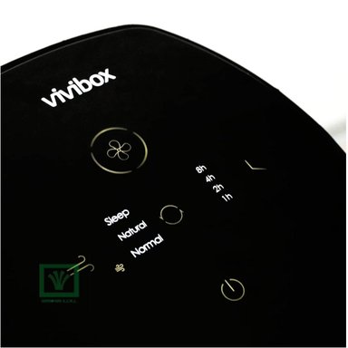 VENTILADOR DE AIRE TIPO TORRE VIVIBOX 92CM Q1 NEGRO - 3