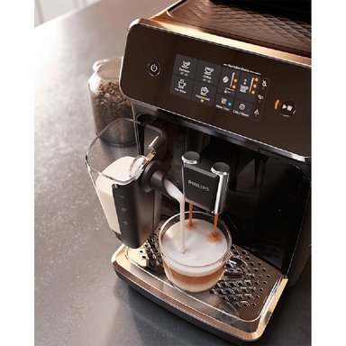 CAFETERA EXPRESSO AUTOMÁTICA PHILIPS EP2231/42 LATTEGO TÁCTIL 1.8L - 6