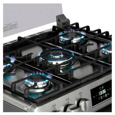 COCINA INDURAMA 5 QUEMADORES MONTECARLO ZAFIRO CROMA - 3