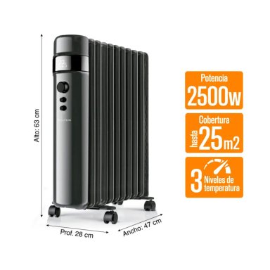 TERMORADIADOR DE ACEITE TAURUS AGADIR 2500 - 2