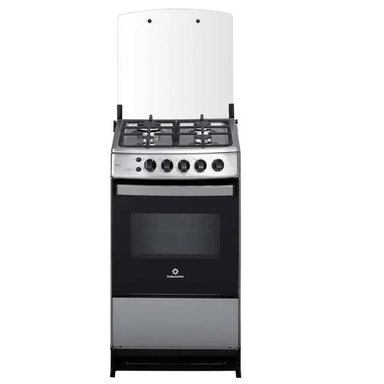 COCINA INDURAMA BILBAO SPAZIO PLUS 4 HORNILLAS 20' CROMA