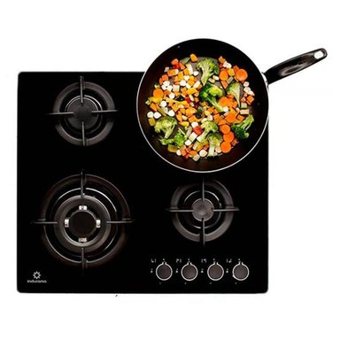 COMBO INDURAMA COCINA EGI-604VDNEG Y CAMPANA CEI-602NE - 3