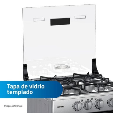 COMBO INDURAMA COCINA FONTANA Y CAMPANA CEI-602NE - 6