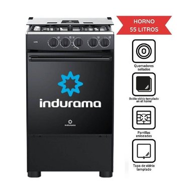 COMBO INDURAMA COCINA GOYA Y CAMPANA CEI-602NE - 2