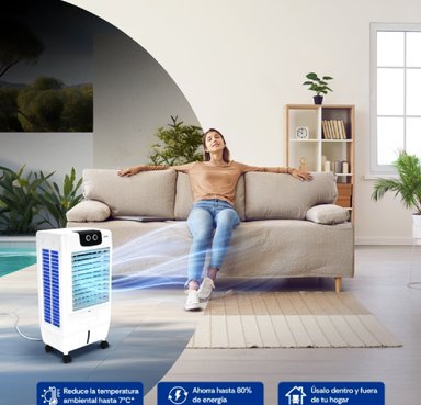 ENFRIADOR DE AIRE RAPIFRESCO 20LTS SOLE ULTRA COOL SOLRAP002 PRO - 2