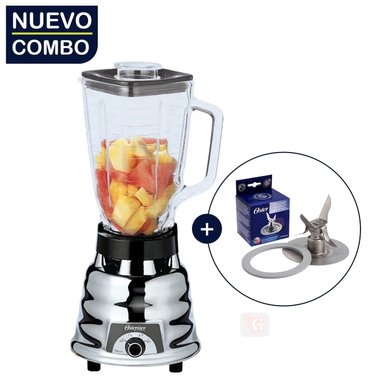COMBO LICUADORA DE 2 VELOCIDADES 1.25 LT OSTER 250-22  + CUCHILLA BLSTAA4961