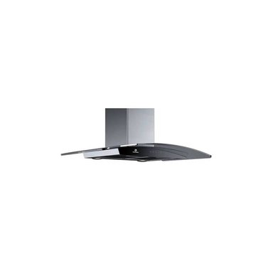 CAMPANA EXTRACTORA ACERO INOXIDABLE 3VEL TIPO CHIMENEA INDURAMA CEI-90NEVC INOX - 2