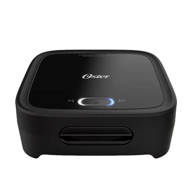 SANDWICHERA COMPACTA QUICK LOCK CON PLATOS HONDOS OSTER CKSTSM400 NEGRO - 1