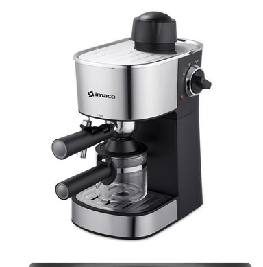 CAFETERA ESPRESSO 4 TAZAS PRESIÓN DE 3.5BAR 800W IMACO IECM3503 INOX