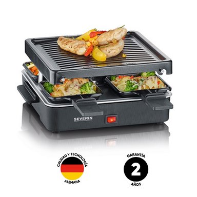 MINI RACLETTE CON PARRILLA SEVERIN RG 2370