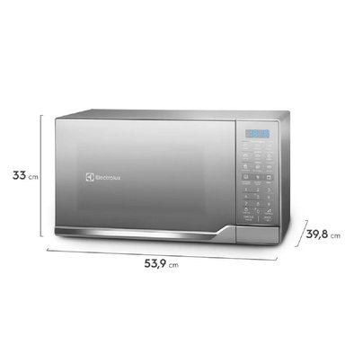 MICROONDAS ELECTROLUX EMDO30G2GSRUG 30 LTS PLATA - 5