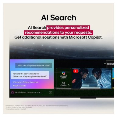 TELEVISOR 50 LG UHD 4K THINQ AI 50UA7300PSB 2025 - 5