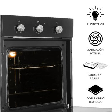 HORNO EMPOTRABLE ELÉCTRICO 65 LT HEE6512 IMACO - 4