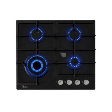 COMBO MIDEA ENCIMERA MTGB24R3402GG Y CAMPANA MH60F49EM21SB - 2