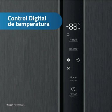 REFRIGERADORA NEGRO SIDE BY SIDE 529L RI-795DNI INDURAMA - 7