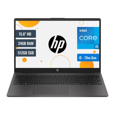 LAPTOP HP 250 G10 9E4Y4LT24 INTEL CORE I5 1335U 24GB RAM 512GB SSD 15.6 HD FREEDOS