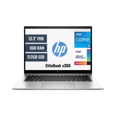 LAPTOP HP ELITEBOOK X360 1030 G8 INTEL CORE I5 1145G7 8GB RAM 512GB SSD 13.3 FHD WINDOWS 10 PRO - 2