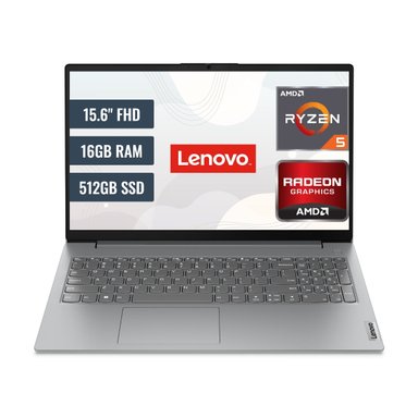 LAPTOP LENOVO V15 G4 AMD RYZEN 5 7520U 16GB RAM 512GB SSD 15.6 FHD FREEDOS