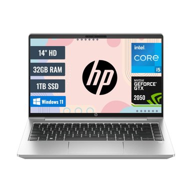 LAPTOP HP PROBOOK 440 INTEL CORE I5 1335U 32GB RAM 1TB SSD 4GB RTX 2050 14 HD WINDOWS 11 HOME