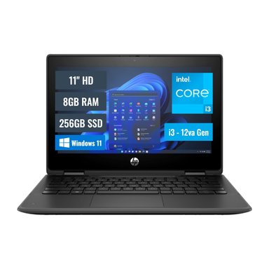 LAPTOP HP PRO X360 FORTIS G10 INTEL CORE I3 1210U 8GB RAM 256GB SSD TÁCTIL 11 HD WINDOWS 11 PRO - 2