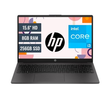 LAPTOP HP 250 G10 INTEL CORE I3 N305 8GB RAM 256GB SSD M.2 15.6 HD FREEDOS